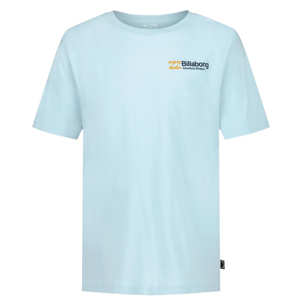 Billabong Boys Premium Short Sleeve Graphic T-Shirt Light Blue Size 8 NWT